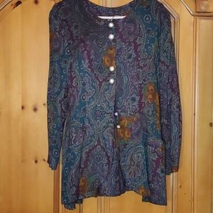 2 peice Just in Thyme LTD Blazer and Skirt set